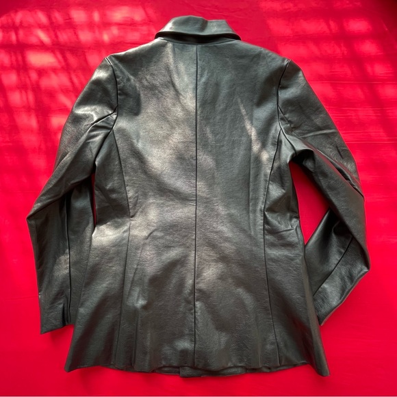 Princess Polly Ellen Faux Leather Blazer - Picture 4 of 10